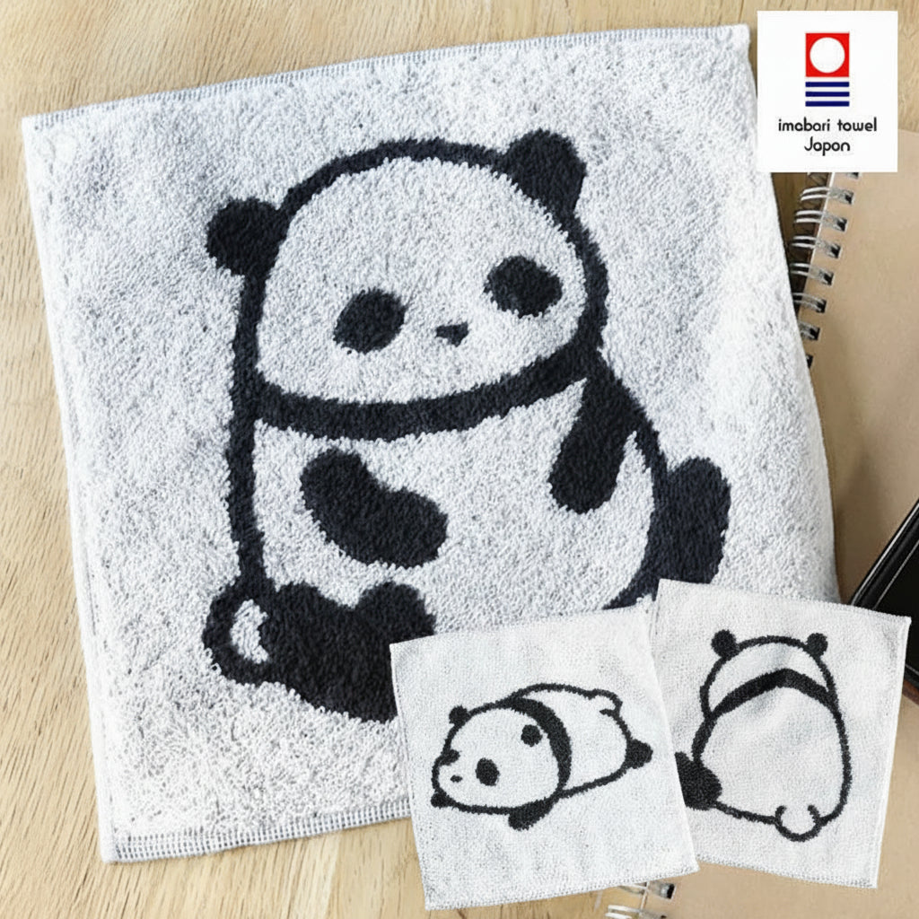 今治純棉可愛PANDA手巾仔